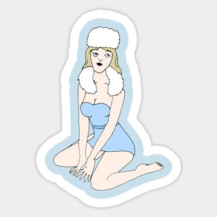 Frostbitten Sticker